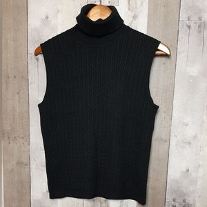 LAUREN RALPH LAUREN Cableknit Turtleneck